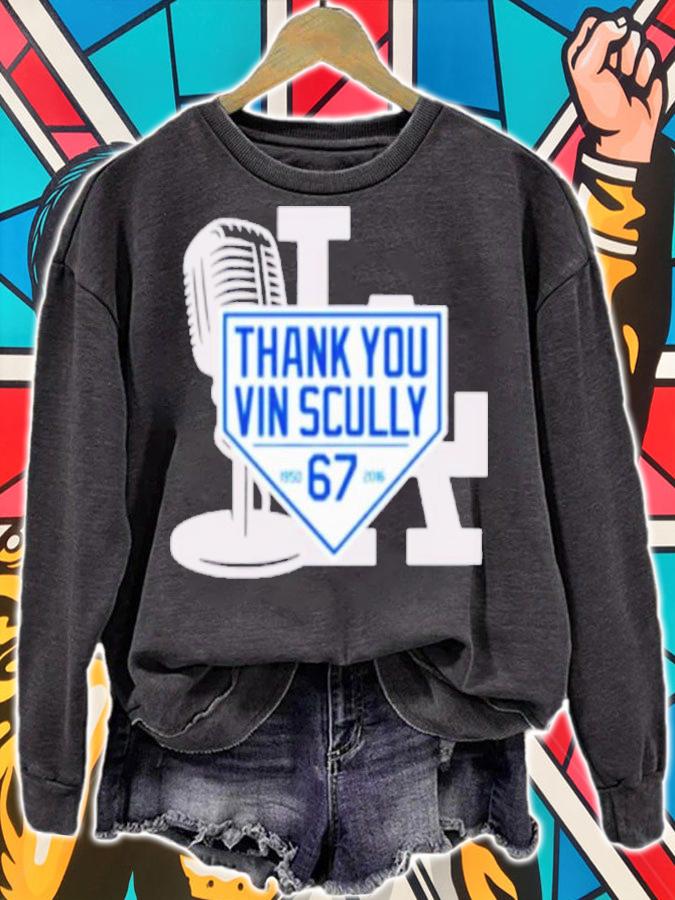 Thank You Vin Scully 67 Fan Shirt t-shirt sweatshirt