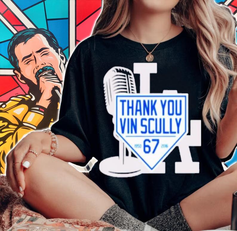 Thank You Vin Scully 67 Fan Shirt t-shirt woman shirt
