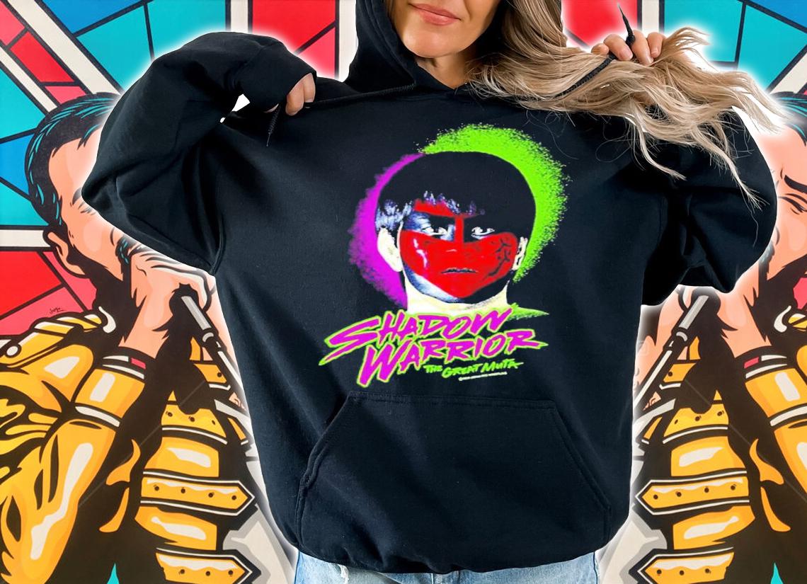 The Great Muta Shadow Warrior Wcw Nwa shirt t-shirt hoodie