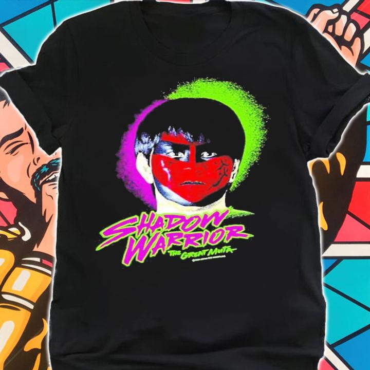 The Great Muta Shadow Warrior Wcw Nwa shirt t-shirt shirt