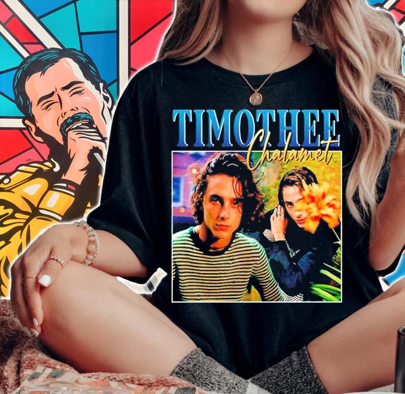 Timothee Chalamet Vintage Bootleg Shirt t-shirt woman shirt