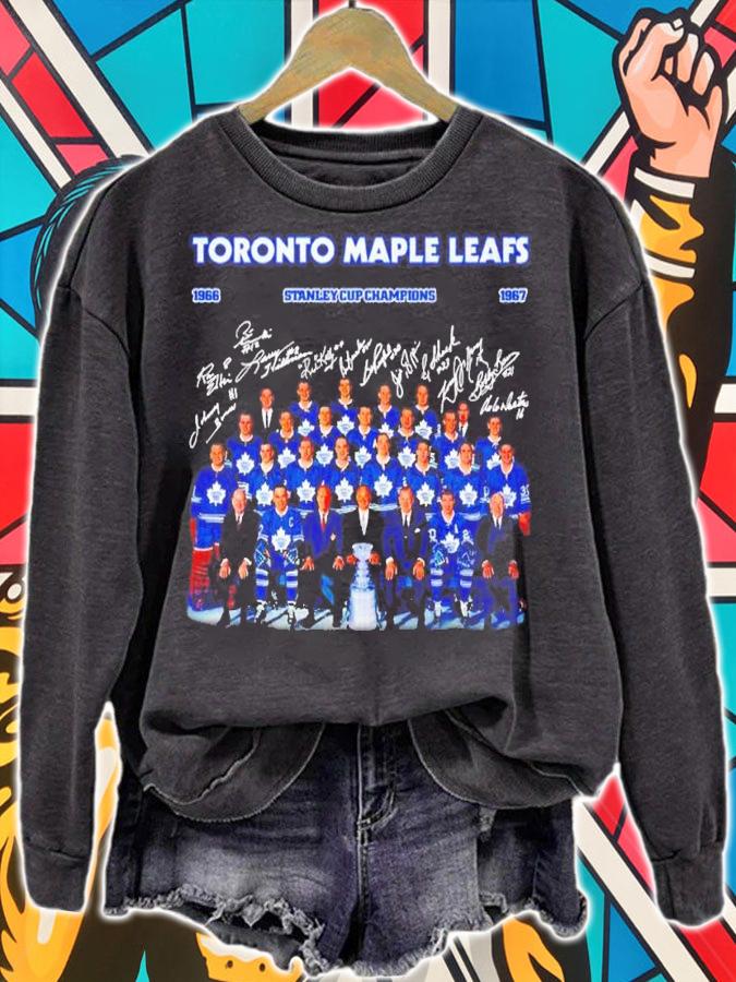 Toronto Maple Leafs 1966 1967 Stanley Cup shirt t-shirt sweatshirt