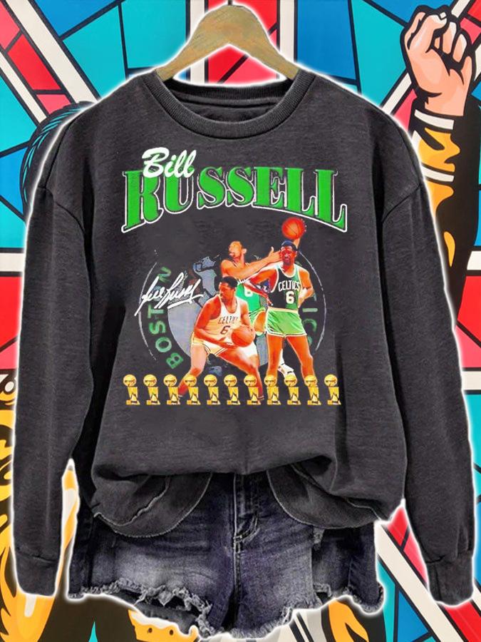 Vintage Bill Russell signature shirt t-shirt
