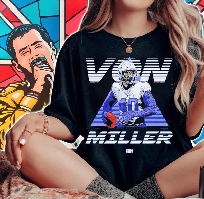 Von Miller Buffalo Triangle Football Shirt t-shirt