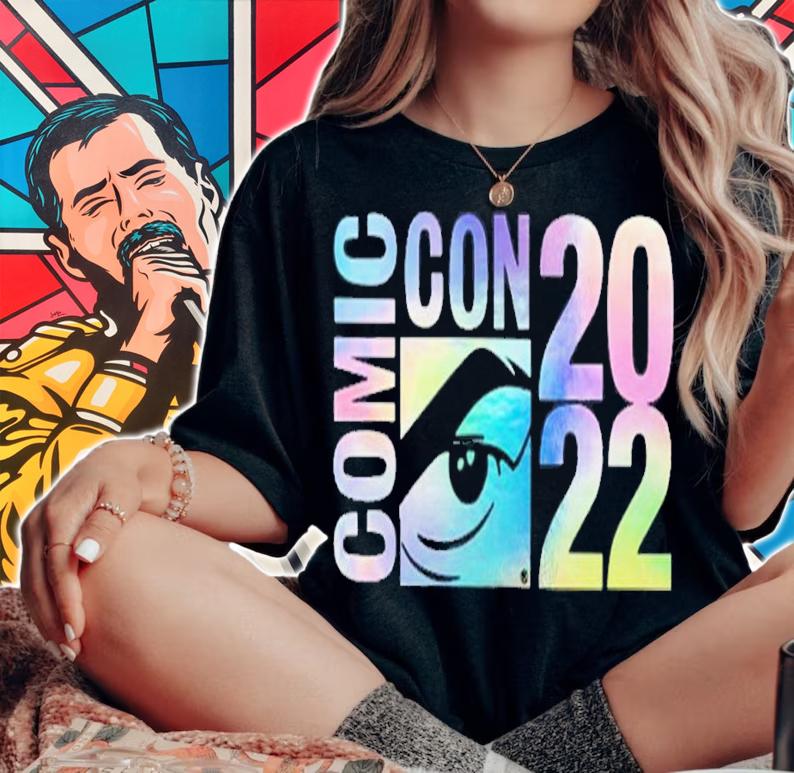 Comic-Con 2022 T-Shirt t-shirt woman shirt