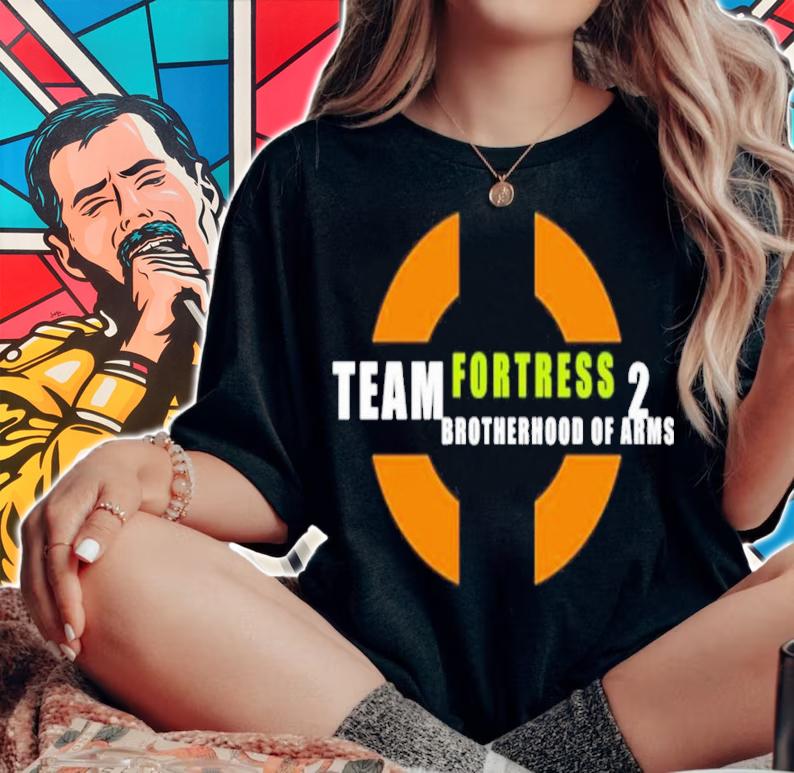 David McGreavy Team Fortress 2 Brotherhood Of Arms Shirt t-shirt woman shirt