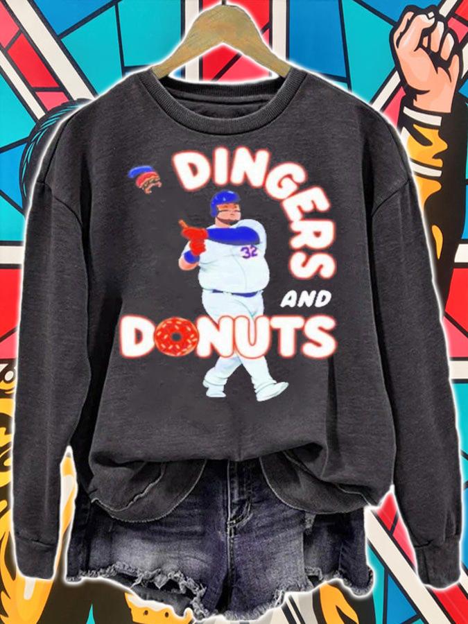 Dingers And Donuts T-Shirt t-shirt sweatshirt