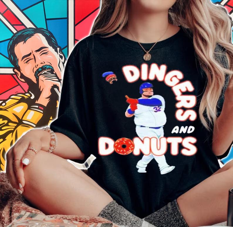 Dingers And Donuts T-Shirt t-shirt woman shirt