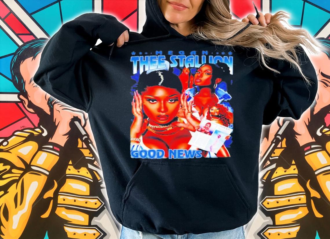 Good News Megan Thee Stallion Vintage Bootleg T-Shirt t-shirt hoodie