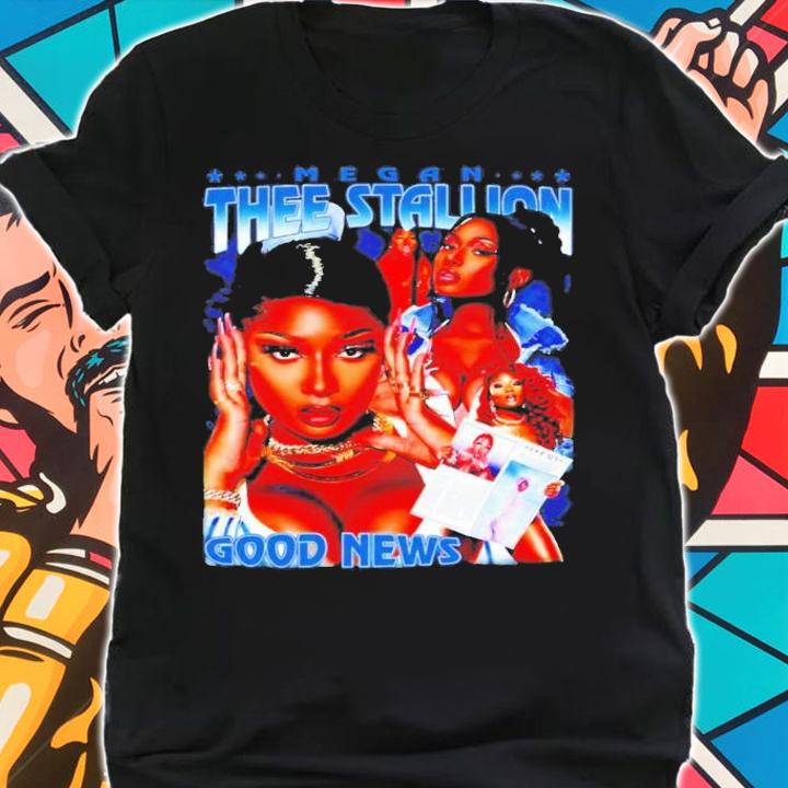 Good News Megan Thee Stallion Vintage Bootleg T-Shirt t-shirt shirt