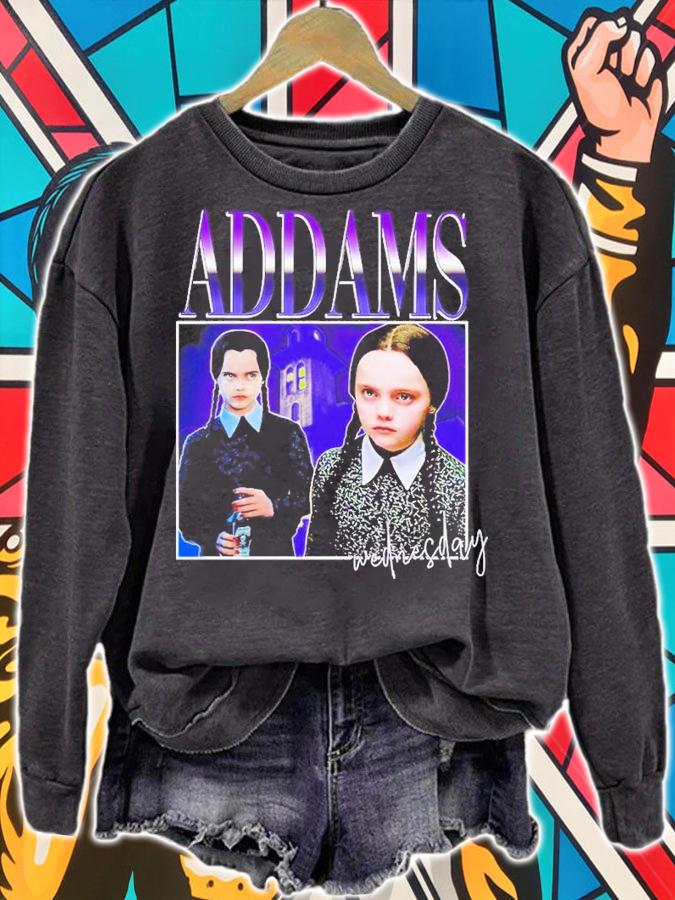 Halloween Wednesday Addams Rereo Vintage Shirt t-shirt