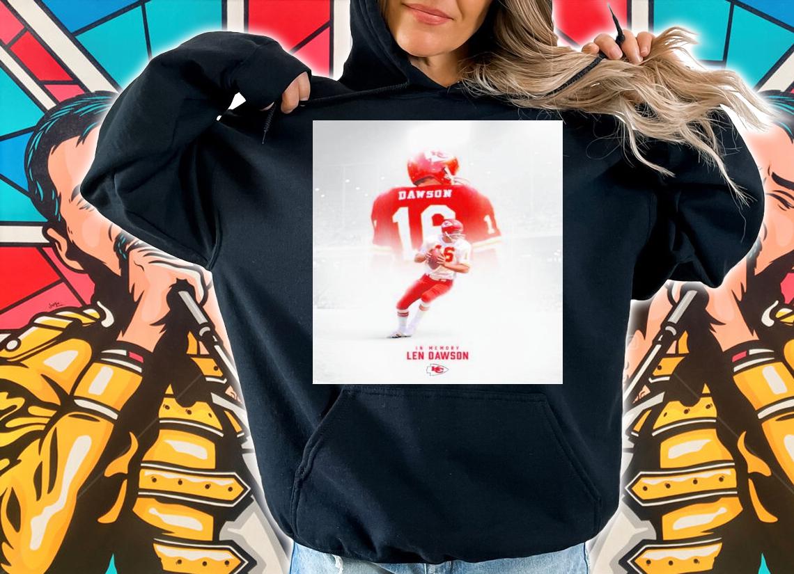In Memoriam Len Dawson 1935-2022 Shirt t-shirt hoodie
