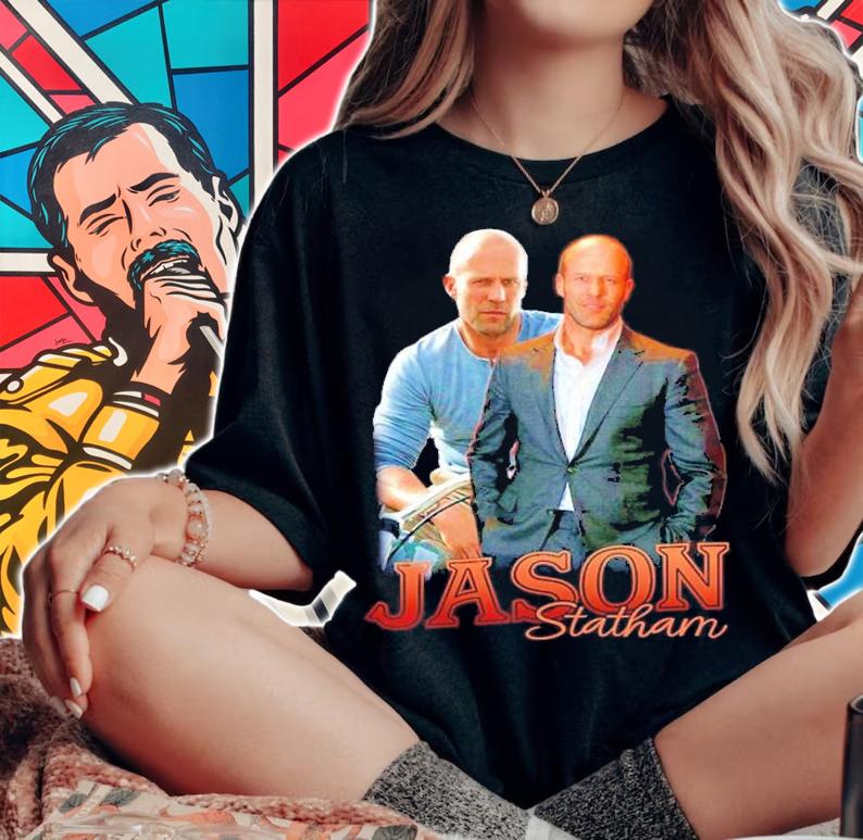 Jason Statham The Transporter Fan T-Shirt t-shirt woman shirt