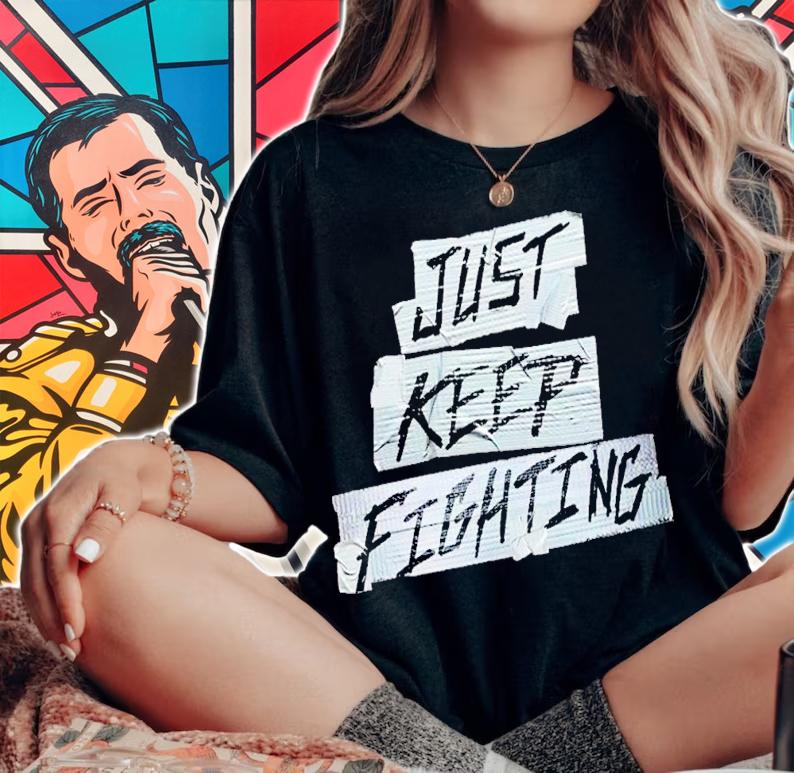 Kevin Owens Just Keep Fighting T-Shirt t-shirt