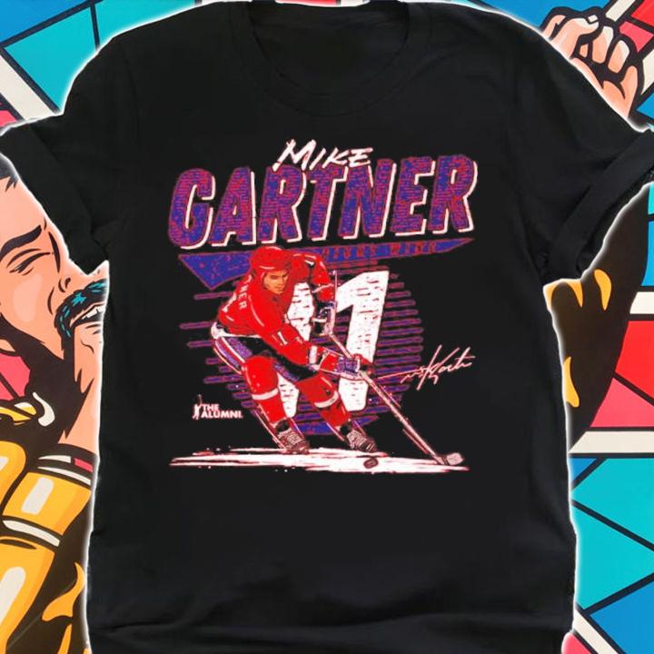 Mike Gartner Washington Comet Hockey Signature Shirt t-shirt