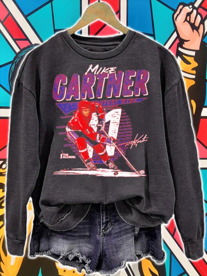 Mike Gartner Washington Comet Hockey Signature Shirt t-shirt