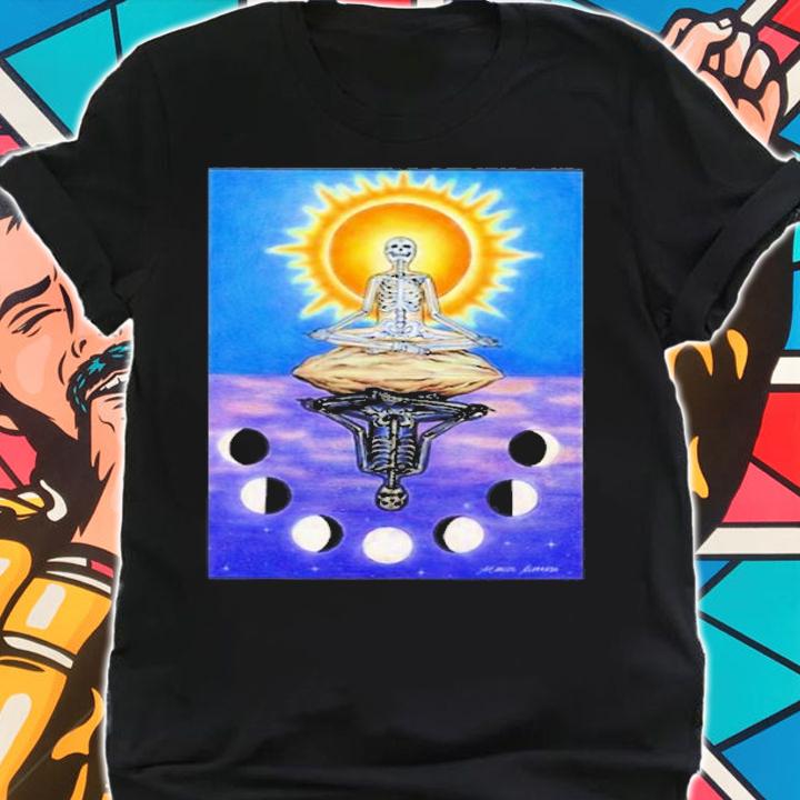 Moon To Go Through Phases Marcos Alvarado Karla Shirt t-shirt