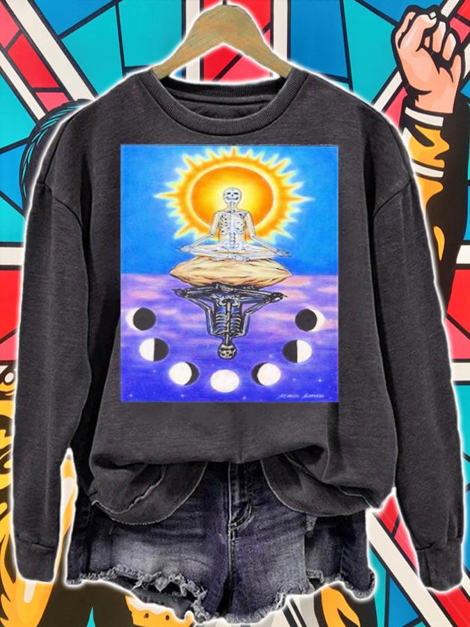 Moon To Go Through Phases Marcos Alvarado Karla Shirt t-shirt