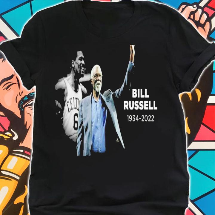 RIP Bill Russell 1934-2022 Legend Never Die Shirt t-shirt