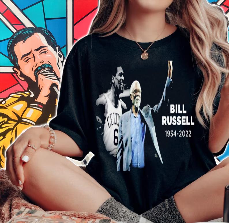 RIP Bill Russell 1934-2022 Legend Never Die Shirt t-shirt