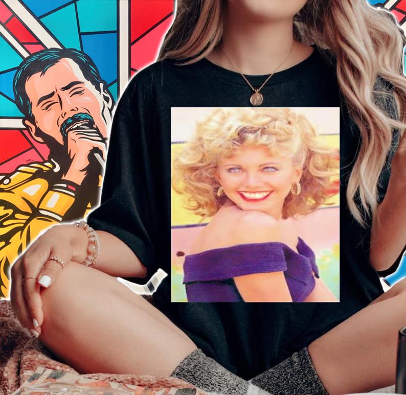 RIP To The Beautiful Olivia Newton John Vintage Shirt t-shirt woman shirt