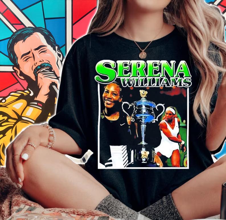 Serena Williams Best Female Player Grand Slam shirt t-shirt woman shirt