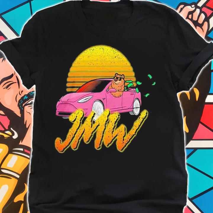 Shop JMW Adult Retro Tesla shirt t-shirt shirt