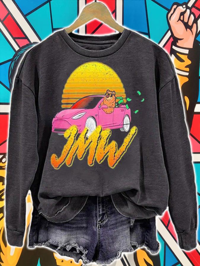 Shop JMW Adult Retro Tesla shirt t-shirt sweatshirt