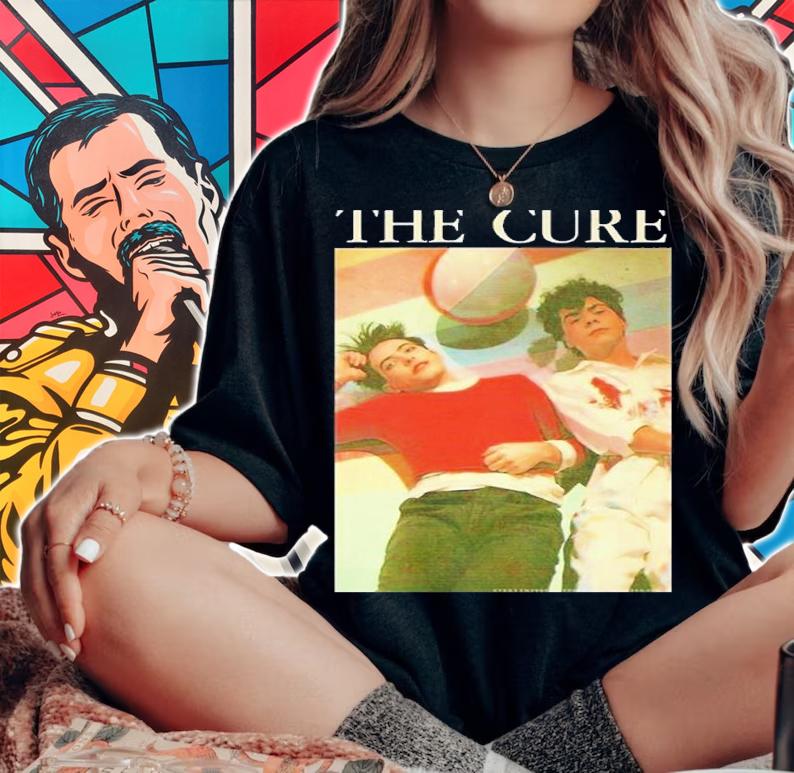 The Cure In Between Days 1988 New Wave Vintage Shirt t-shirt