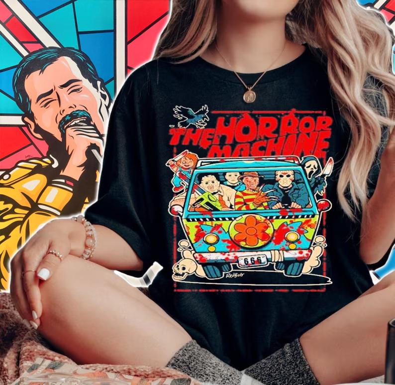The Horror Machine shirt t-shirt woman shirt