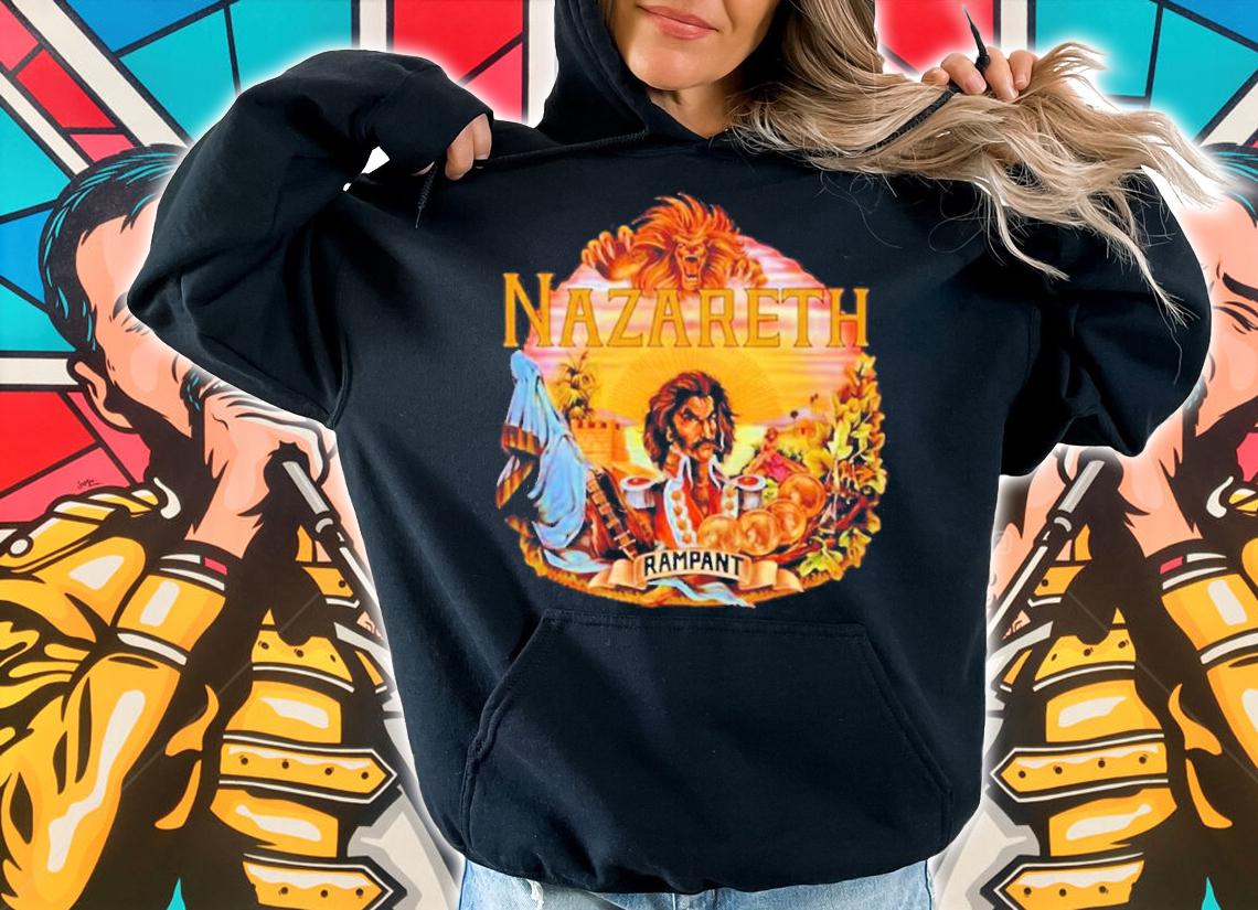 The Sea Was Raging Nazareth Band shirt t-shirt