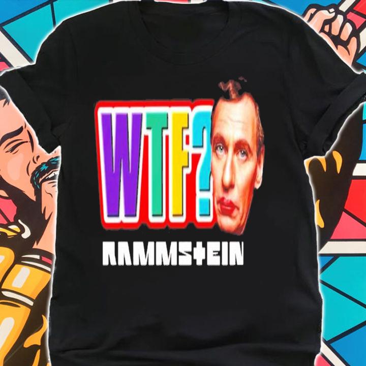 WTF North America Rammstein Rammstein Band Tour 2022 T-Shirt t-shirt shirt