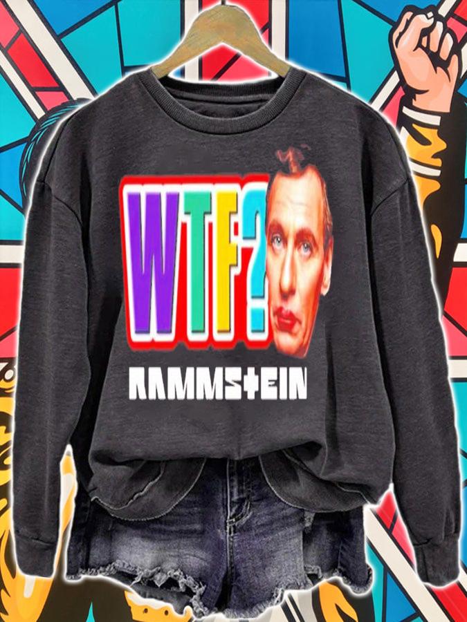 WTF North America Rammstein Rammstein Band Tour 2022 T-Shirt t-shirt sweatshirt