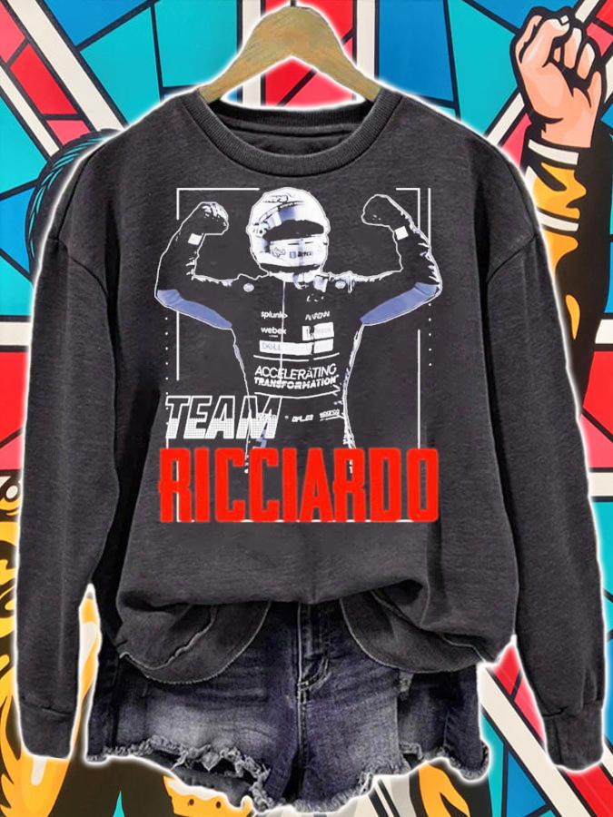 Team Ricciardo Racing Driver Helmet T-Shirt t-shirt sweatshirt
