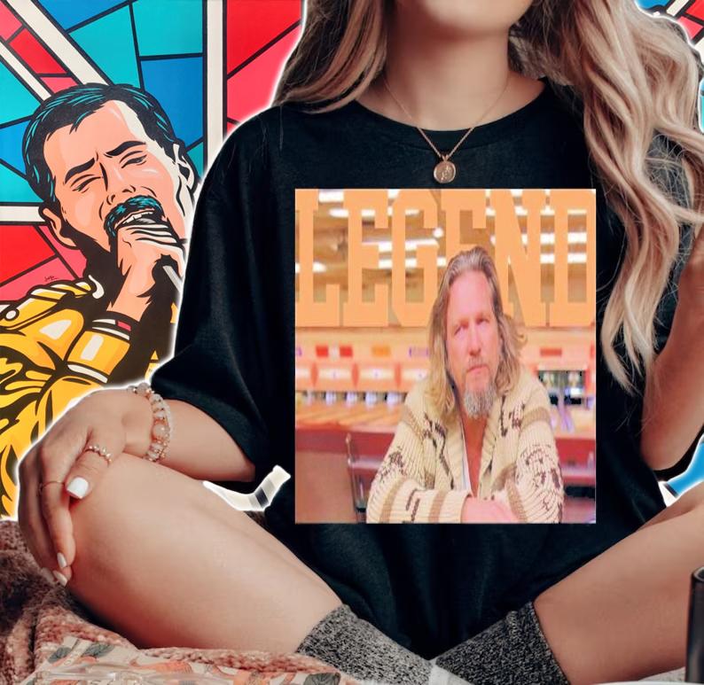 The Dude Legend The Big Lebowski Shirt t-shirt woman shirt