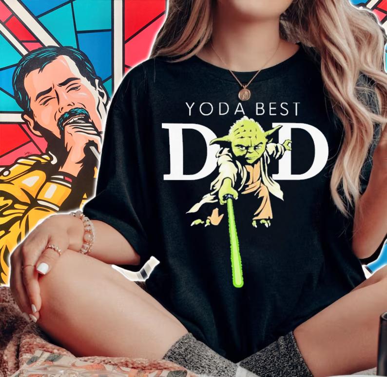 Yoda Best Dad T-Shirt t-shirt