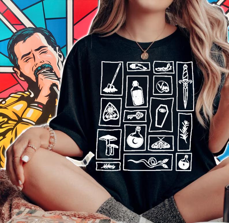 30 Morbid Minutes Curiosity Cabinet T-Shirt t-shirt