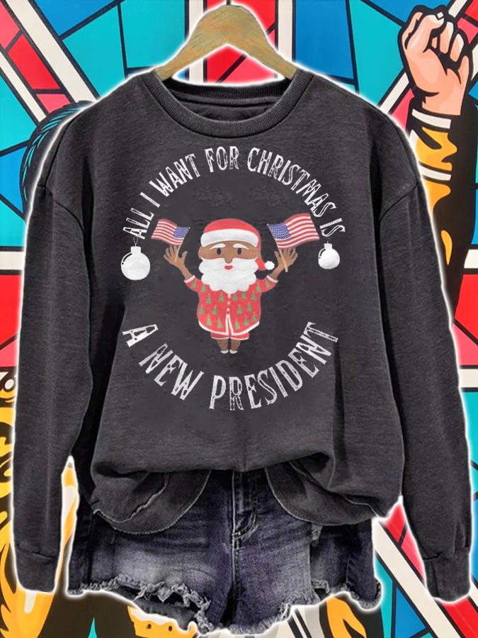 All I want for Christmas is a new president T-shirt t-shirt