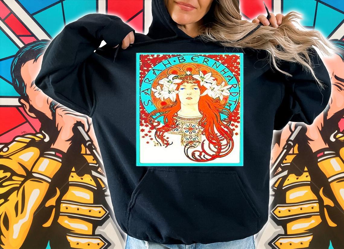 Alphonse Mucha Sarah Bernhardt Long Sleeve T-Shirt t-shirt hoodie