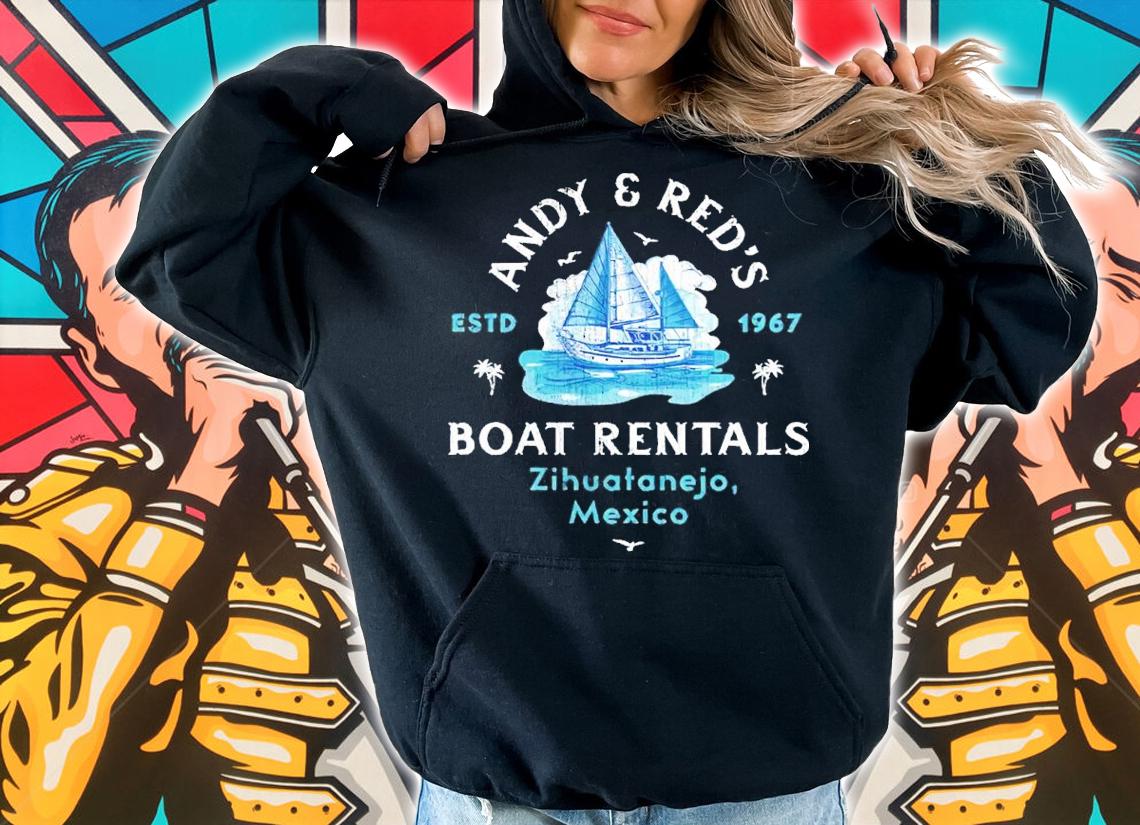 Andy And Red's Boat Rentals Estd 1967 Zihuatanejo Mexico Shirt t-shirt