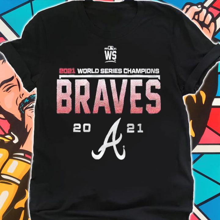 Atlanta Braves 2021 World Series Champions Jersey Roster shirt t-shirt shirt