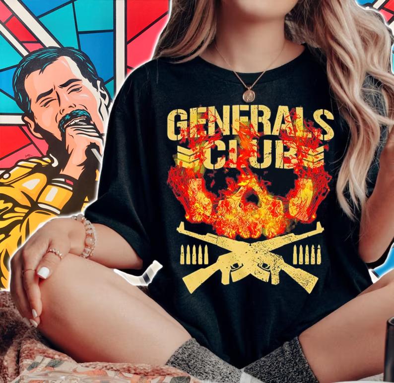 Bad Luck Fale Generals Club BC Shirt t-shirt