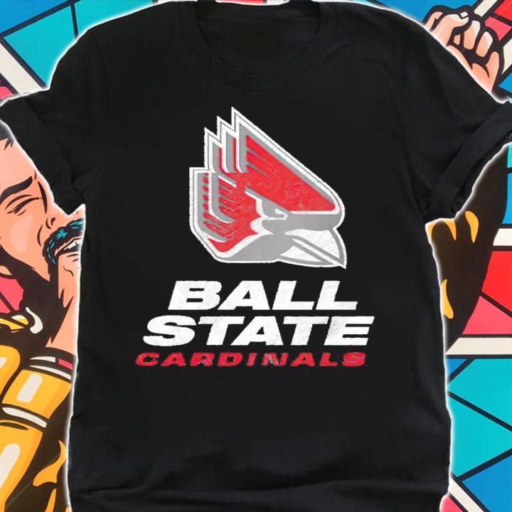 Ball State University Cardinals NCAA Jumbo Mascot Shirt t-shirt shirt