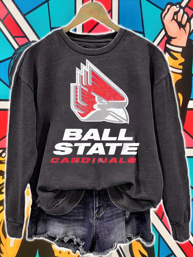 Ball State University Cardinals NCAA Jumbo Mascot Shirt t-shirt sweatshirt