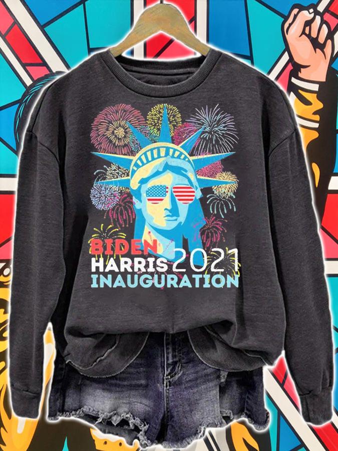Biden Harris 2021 Victory Inauguration Celebration Vintage T-Shirt t-shirt sweatshirt
