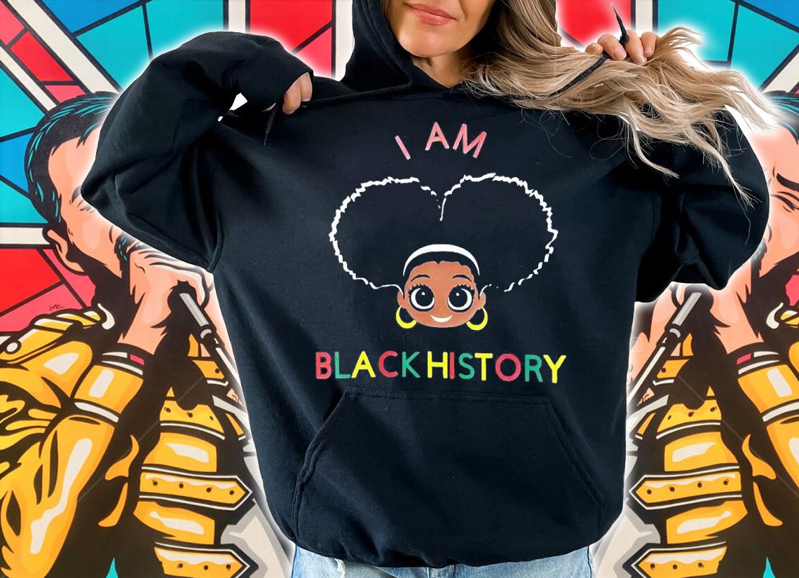 Black History Month I Am The Strong African Queen T-Shirt t-shirt