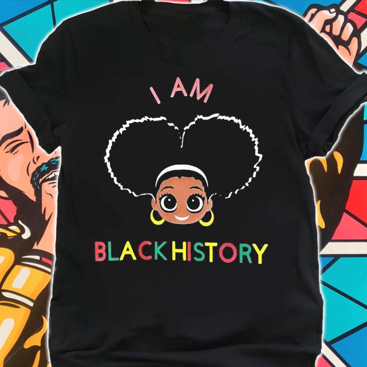Black History Month I Am The Strong African Queen T-Shirt t-shirt