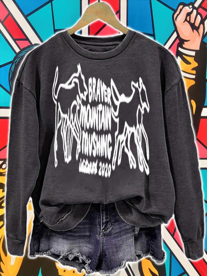 Braver Mountain Mushing T-Shirt t-shirt sweatshirt