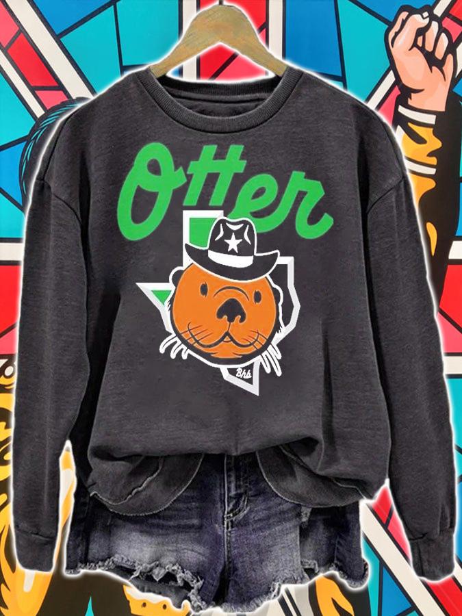 Bring Hockey Back Dallas Peeps Otter T-Shirt t-shirt