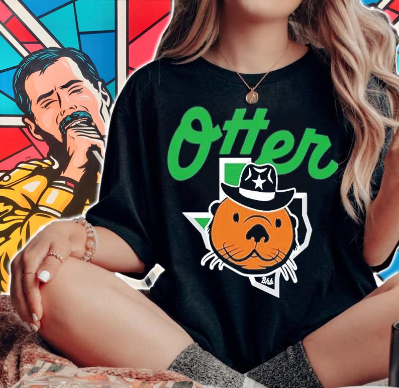 Bring Hockey Back Dallas Peeps Otter T-Shirt t-shirt